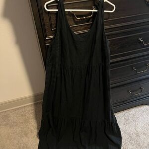 J. Jill Black Sleeveless Dress